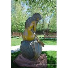 large outdoor sculptures metal craft nude woman bronze sculpture